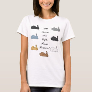 All Seven Are Gifts From Heaven Ladies T-Shirt