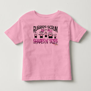 All Shapes N' Sizes (girls) Toddler T-Shirt
