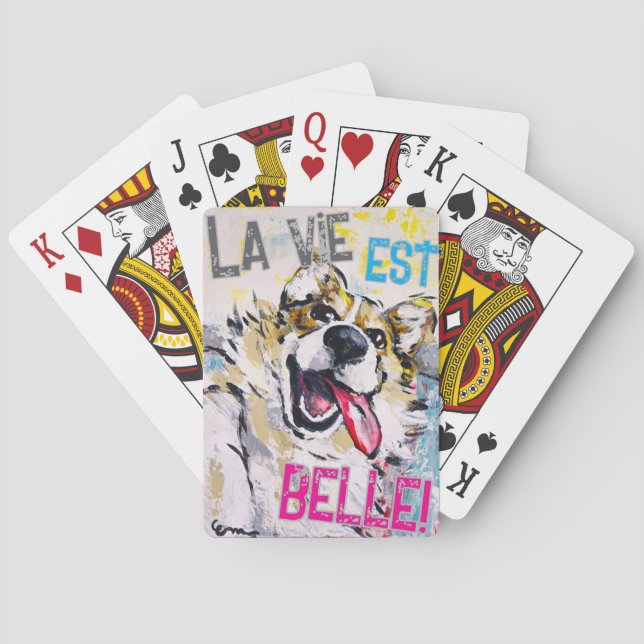 All smiling playing cards (Back)