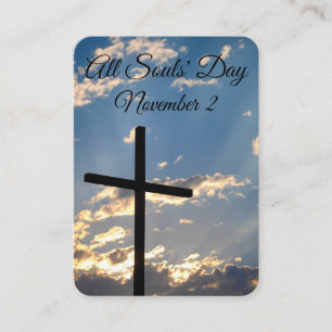 All Souls’ Day Prayer Card