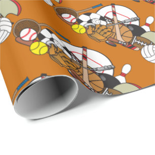All Sports, All Occasions Wrapping Paper