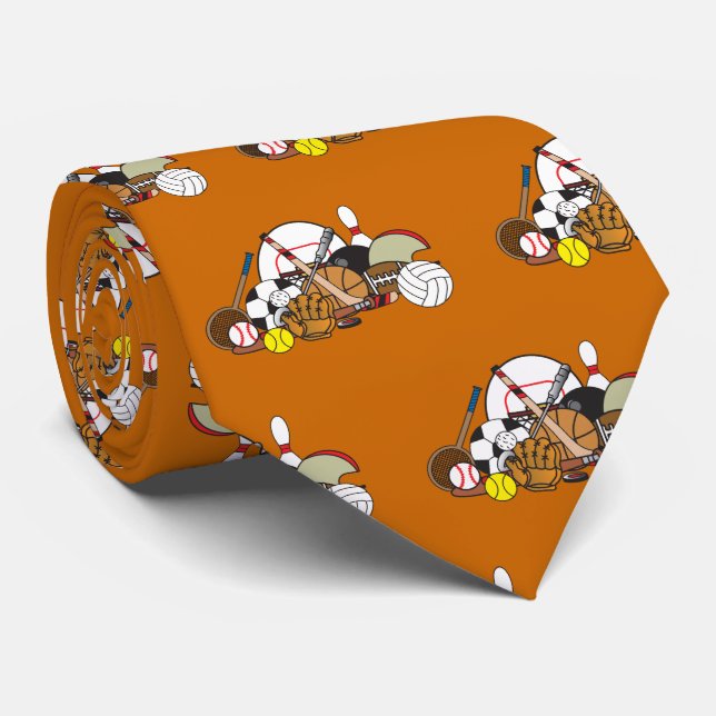 All Sports  Balls Tie (Rolled)