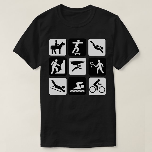ALL SPORTS T-Shirt (Design Front)