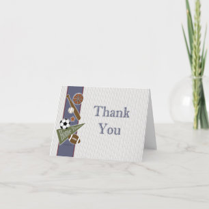 All Sports Thank You Card