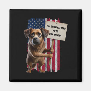 All Springfield Dog For Trump They Eating Dogs Spr Magnet