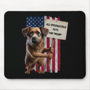 All Springfield Dog For Trump They Eating Dogs Spr Mouse Mat