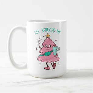 All Spruced Up Bougie Fir Life, Bougie Xmas Tree Coffee Mug