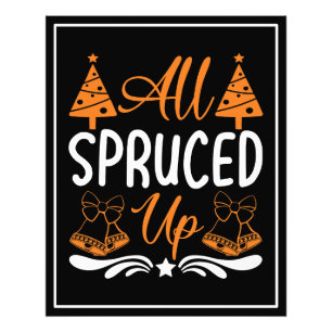 All Spruced Up Christmas Design-85675 Photo Print