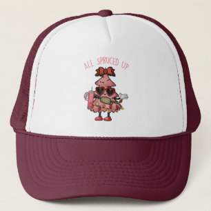 All Spruced Up - Funny Bougie Christmas Tree Trucker Hat