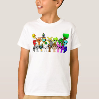 All Sprunki Fun Simon Oren Funbot Pinki Wenda  T-Shirt