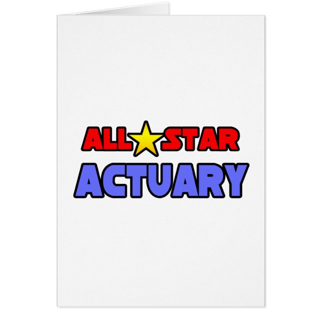 All Star Actuary (Front)