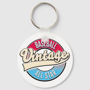 All Star Baseball logo Key Ring
