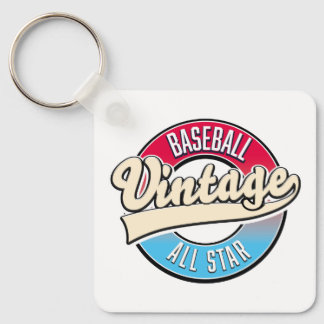 All Star Baseball logo Key Ring