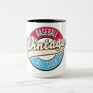 All Star Baseball logo Mug