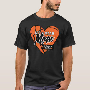 All Star Basketball Mum T-Shirt