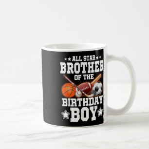 All Star Brother Of The Birthday Boy Basketball So Coffee Mug