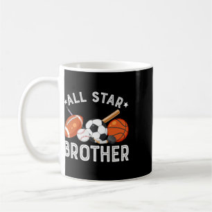 All Star Brother Of The Birthday Boy Basketball So Coffee Mug