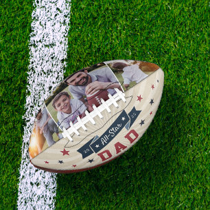 All Star Dad Custom Photo American Football