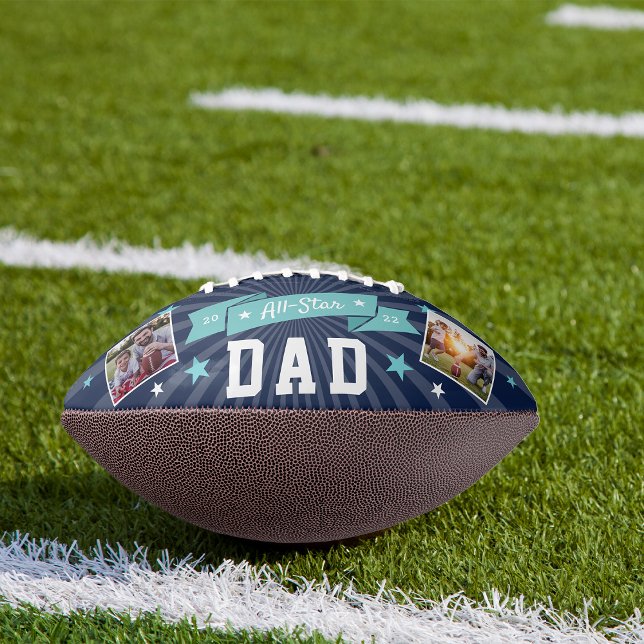 All Star Dad Custom Photo American Football (Creator Uploaded)