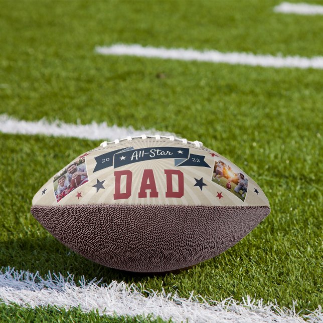 All Star Dad Custom Photo American Football (Creator Uploaded)