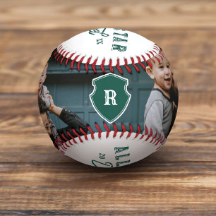 All Star Dad Gift For Dad Custom Photo & Monogram Baseball