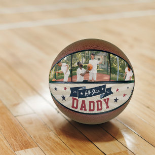 All-Star Daddy Custom Photo Basketball