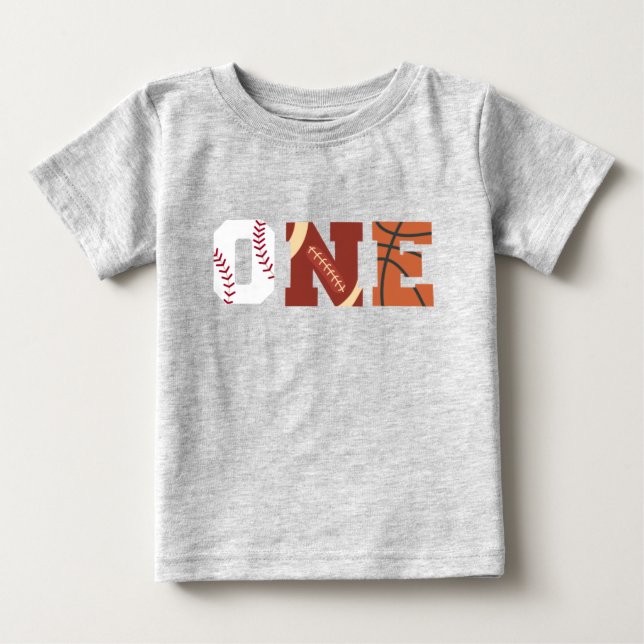 All-Star First Birthday Shirt (Front)