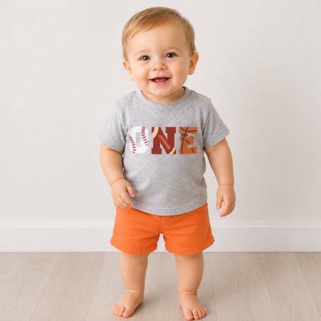 All-Star First Birthday Shirt (Sports First Birthday Shirt)