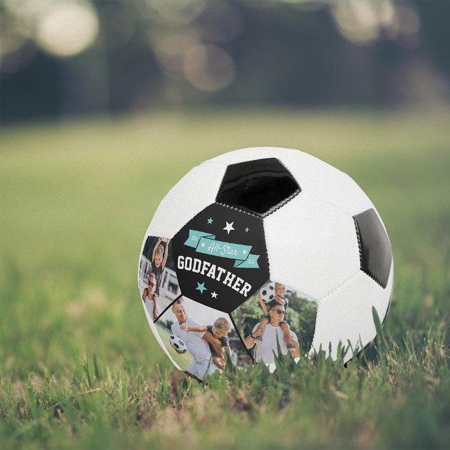 All Star Godfather Custom Photo Football (Creator Uploaded)