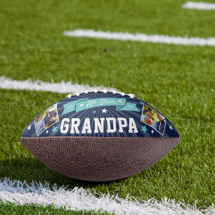 All Star Grandpa   Custom Photo American Football