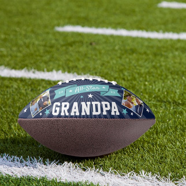 All Star Grandpa | Custom Photo American Football (Creator Uploaded)