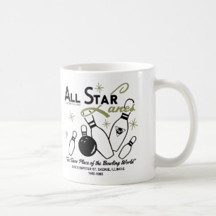 All Star Lanes, Skokie, Illinois Coffee Mug
