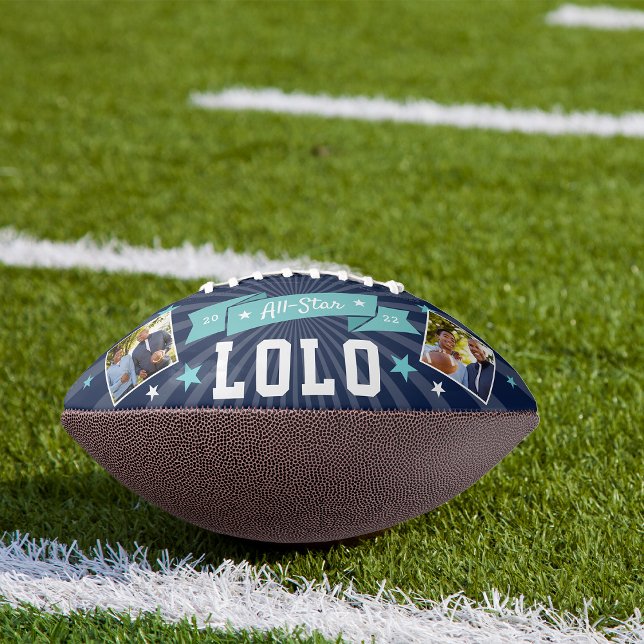 All Star Lolo | Custom Grandpa Photo American Football (Creator Uploaded)
