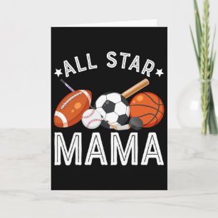 All Star Mama Of The Birthday Boy Sketll Soccer Sp Card