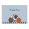 All Star MVP Sports Ball Flat Thank You Note Cards