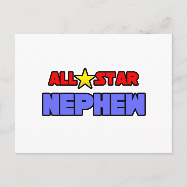 All Star Nephew Postcard (Front)