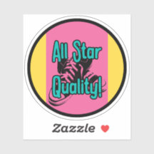 All Star Quality Sticker