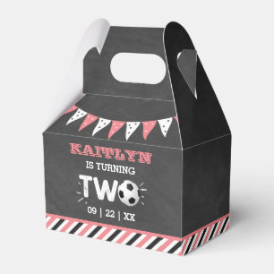 All-star Soccer Ball 2nd Birthday Party Favour Box