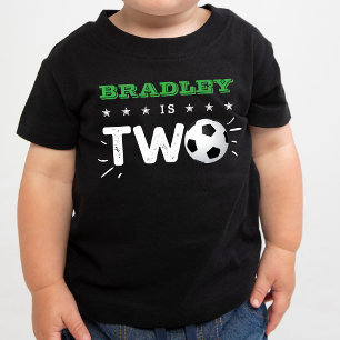 All-star Soccer Ball 2nd Birthday Toddler T-Shirt