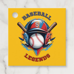 All-Star Spirit: Classic Baseball Essentials Sport Favour Tags