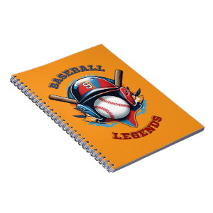 All-Star Spirit: Classic Baseball Essentials Sport Notebook