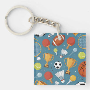 All-Star Sports Medley Party Key Ring