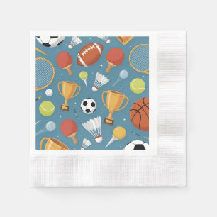 All-Star Sports Medley Party Napkin