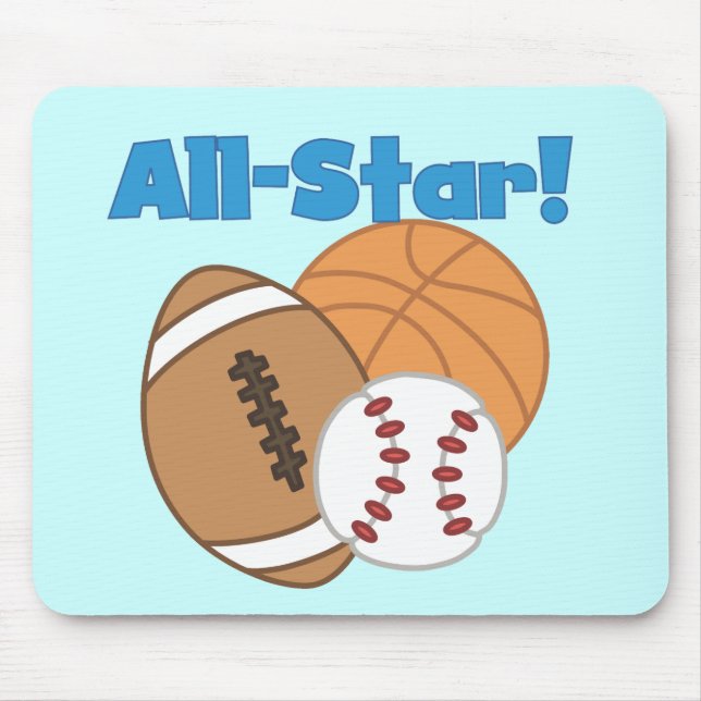 All Star Sports Mousepad (Front)