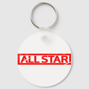All star Stamp Key Ring