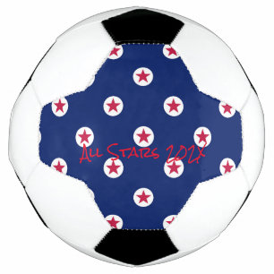 All Stars Team Year Red White Blue Awards Football