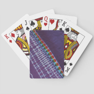 All Stripe Tie Dye Playing Cards