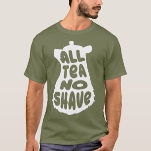 All Tea No Shave Gay Bear LGBT Gay Pride Parade T-Shirt