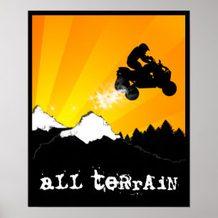 all terrain atv poster