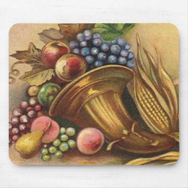 All Thanksgiving Bounty Be Thine Mouse Mat (Front)